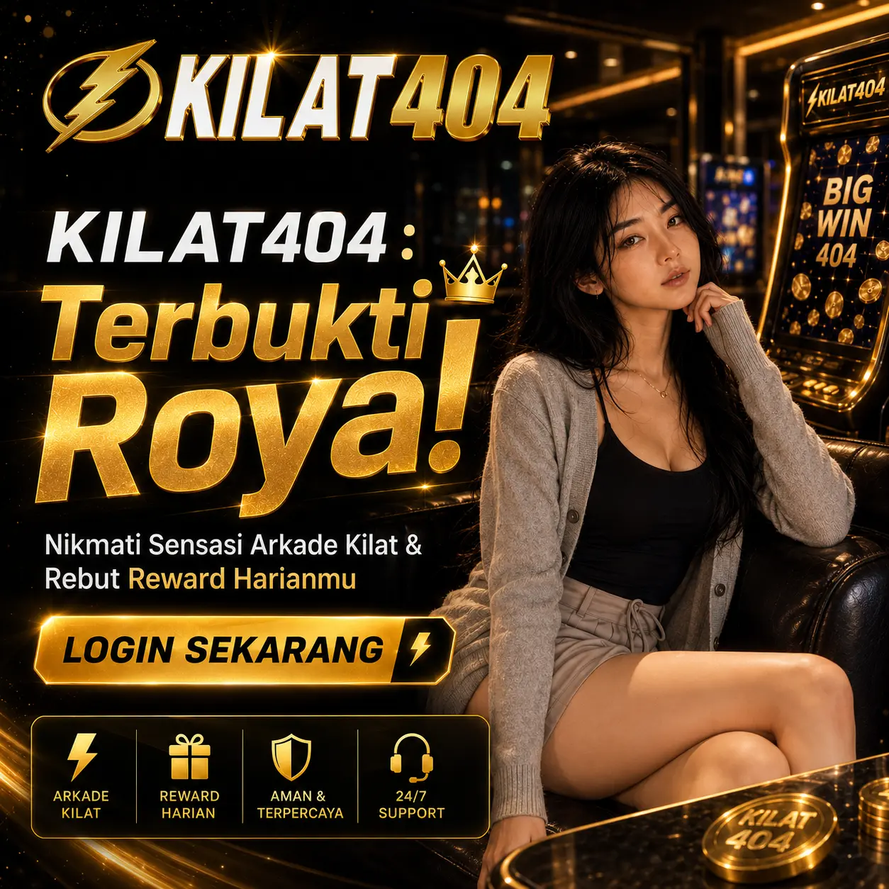 KILAT404 Official | Situs Game Arkade Kilat yang Selalu Jadi Rebutan Karena Sering Bagi Reward